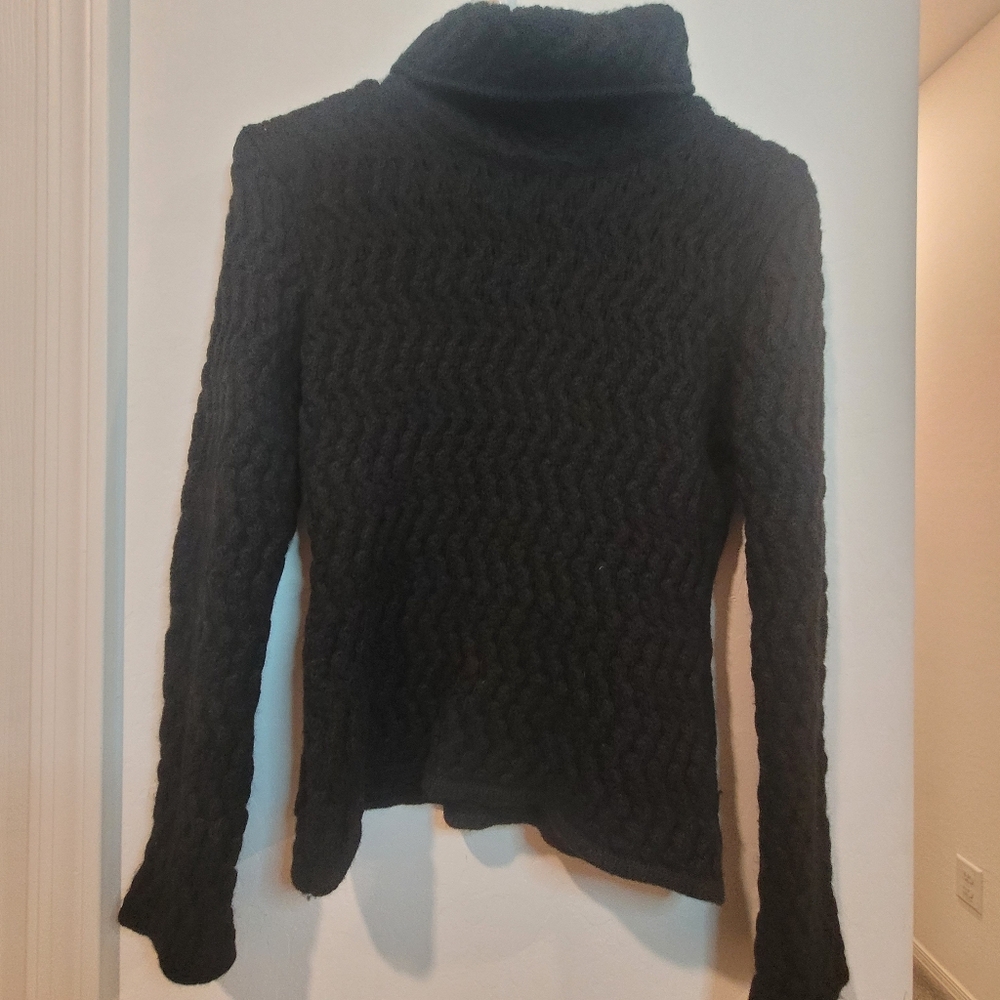 United Colors Of Benetton Black Turtleneck Sweater